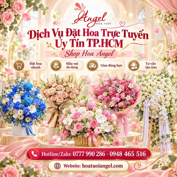 Shop Hoa Tươi Phường Bàn Cờ – Giao Nhanh Tận Nơi | Hoa Tươi Angel