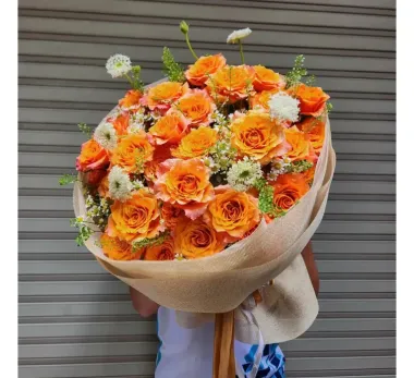 Bó Hoa Hồng Camspired Tươi Tắn – Shop Hoa Tươi Angel Quận 3