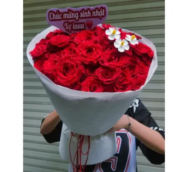 BÌNH HOA CHÚC MỪNG KHAI TRƯƠNG QUẬN 2