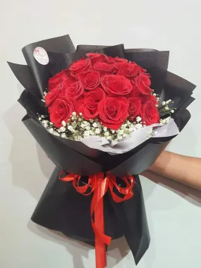 Bó hoa chúc mừng thành công