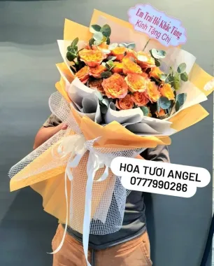 BÌNH HOA CHÚC MỪNG MÀU XANH QUẬN 10 GIÁ RẺ