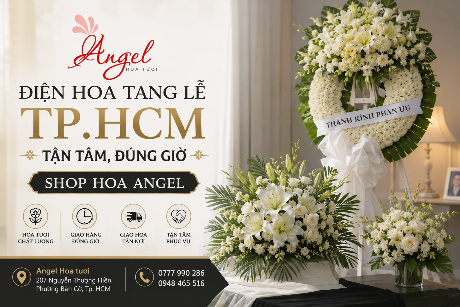 Điện hoa tang lễ TP.HCM
