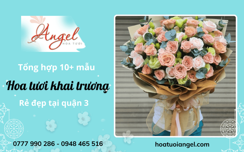 hoa khai trương 