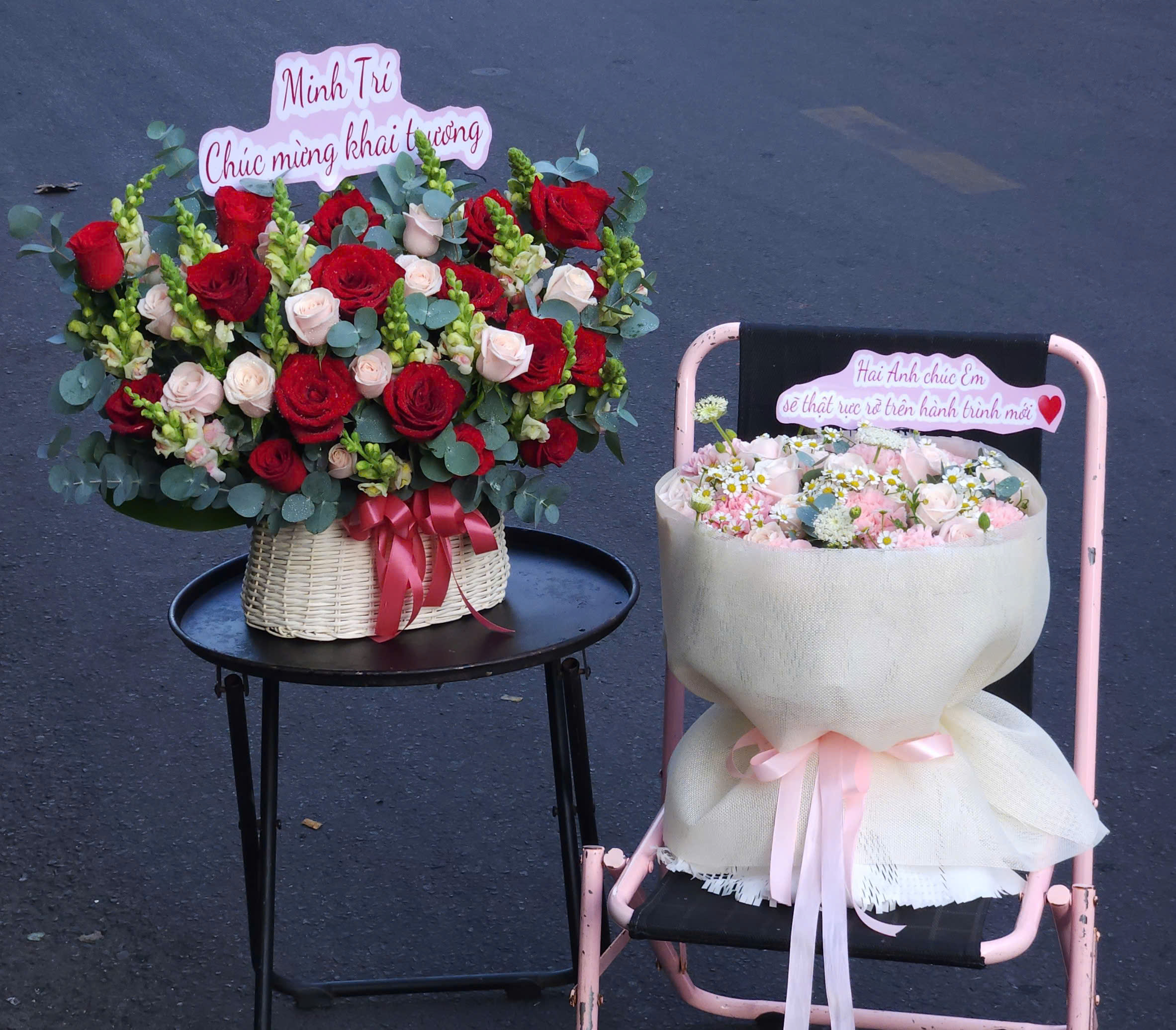 Bó Hoa Hồng Pink Ohara