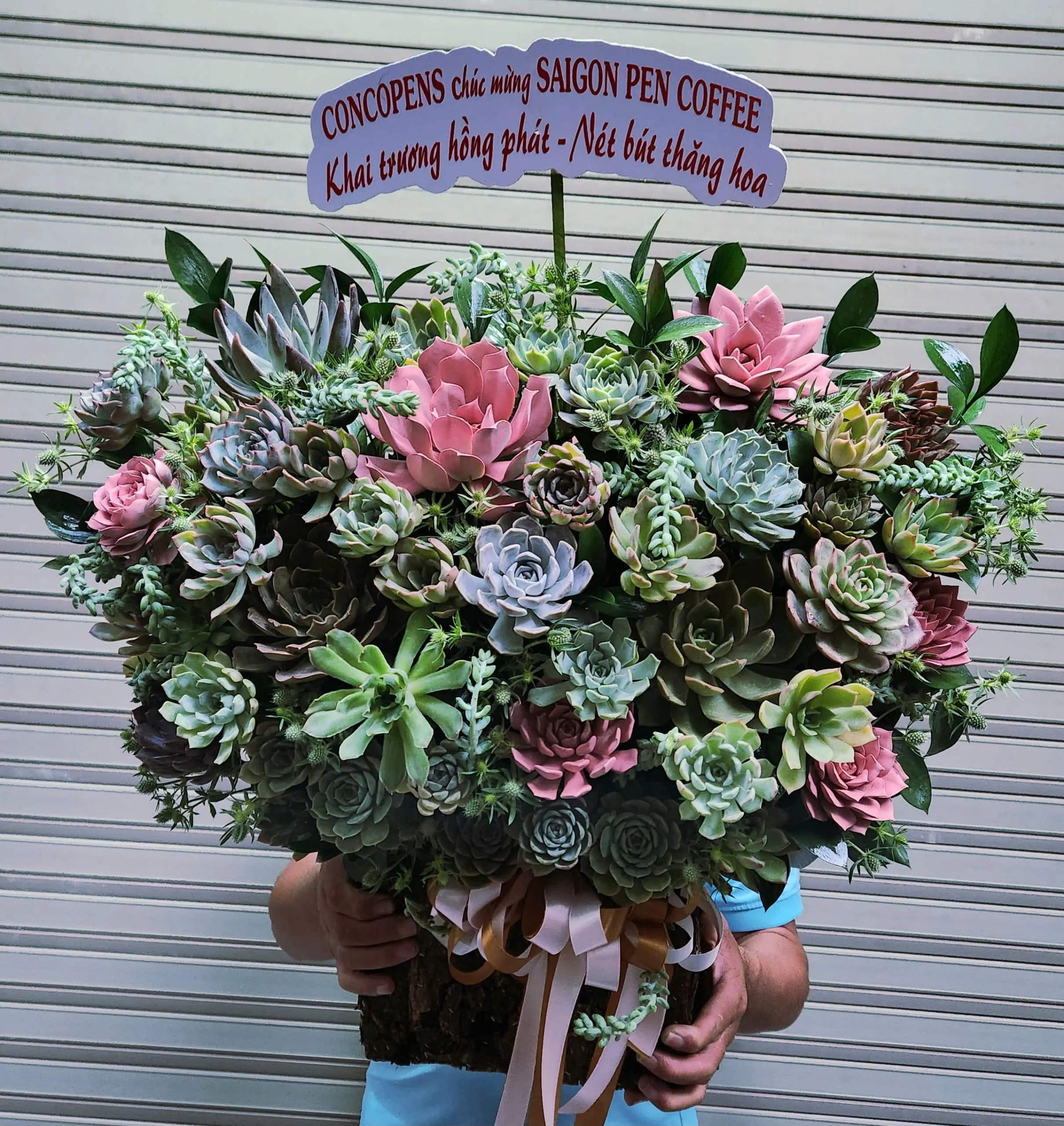 Giỏ sen đ&aacute; khai trương