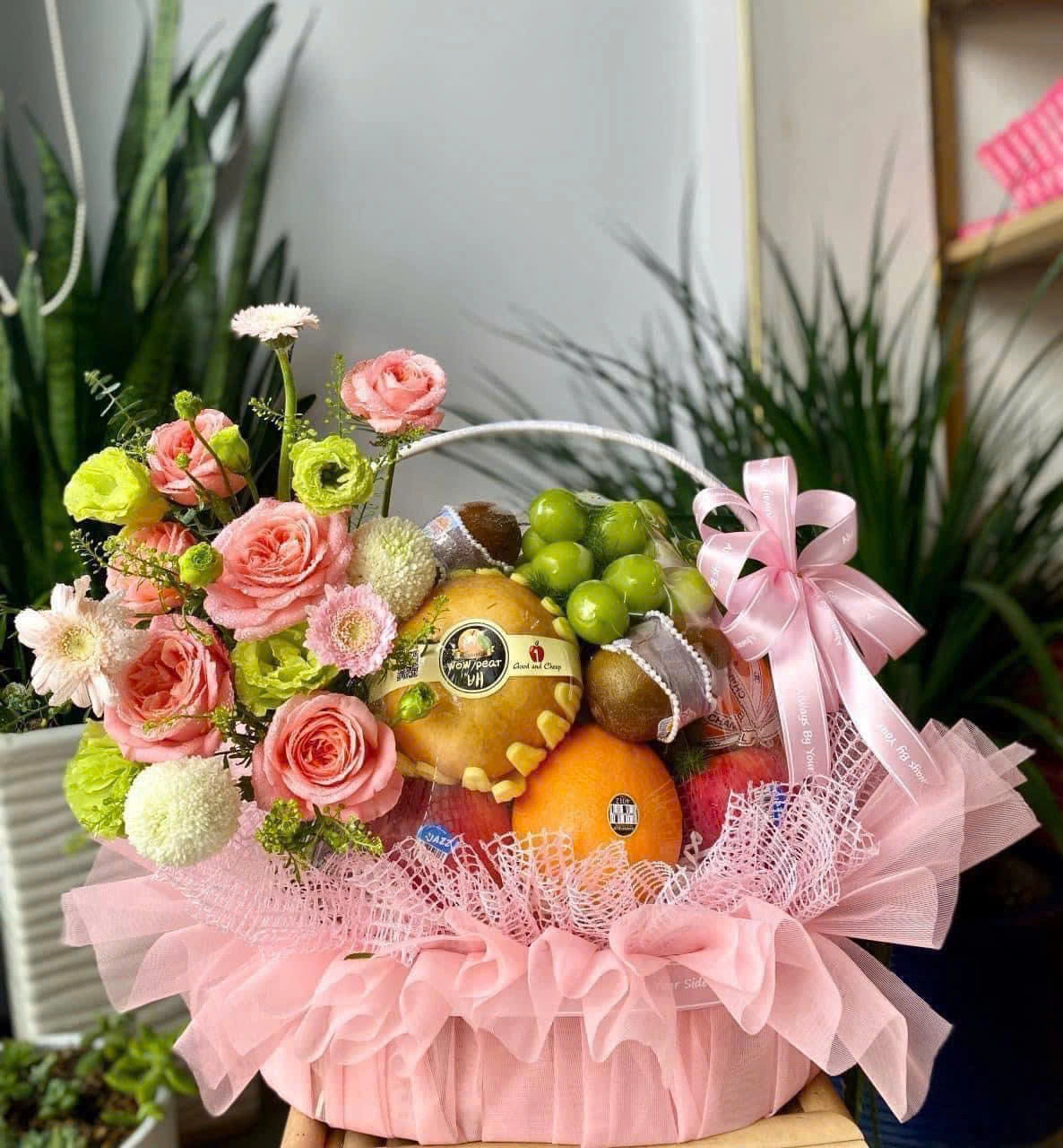 GIỎ HOA TRÁI CÂY