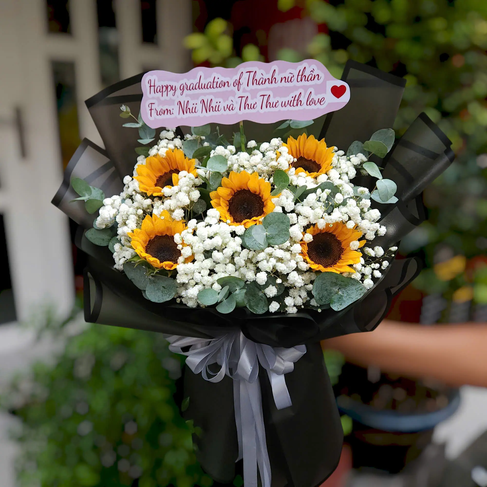B&oacute; Hoa Hướng Dương 5 B&ocirc;ng 