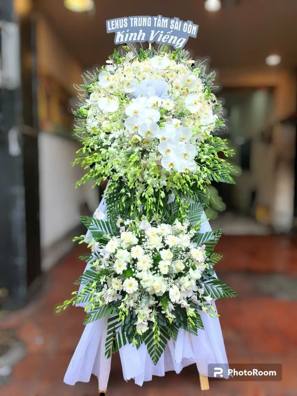Kệ Hoa Chia Buồn Chùa Vĩnh Nghiêm
