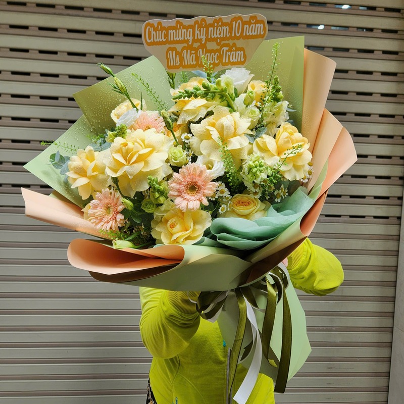 Bó Hoa Tặng Sự Kiện Tổng Kết Cuối Năm