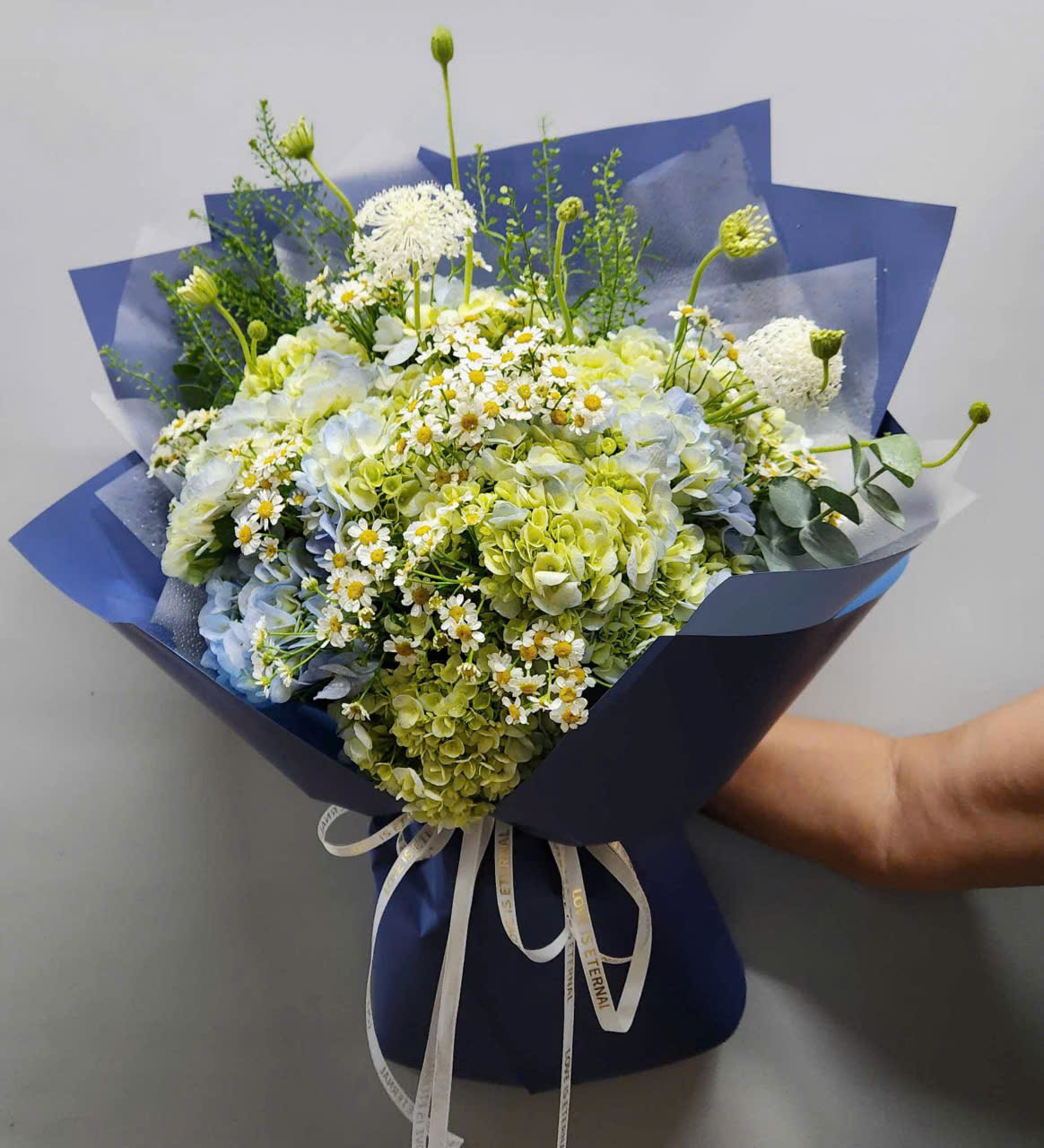 Bó hoa cẩm tú cầu đẹp