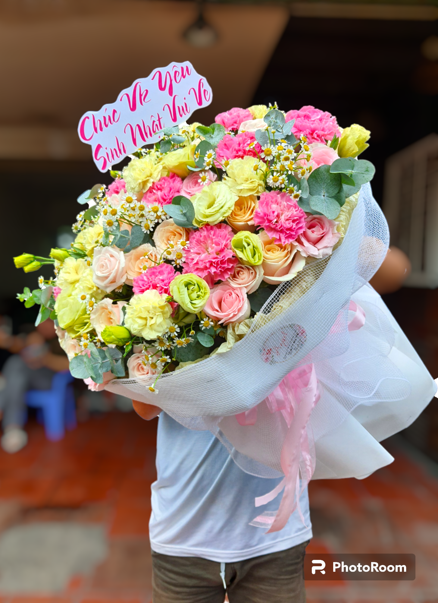 BÌNH HOA CHÚC MỪNG KHAI TRƯƠNG QUẬN 2