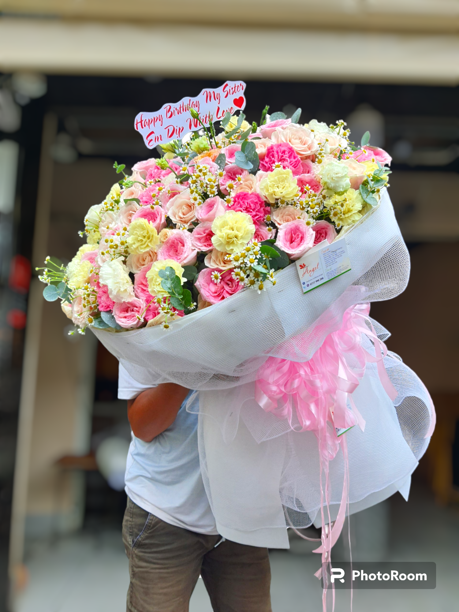 Lẵng hoa chúc mừng khai trương