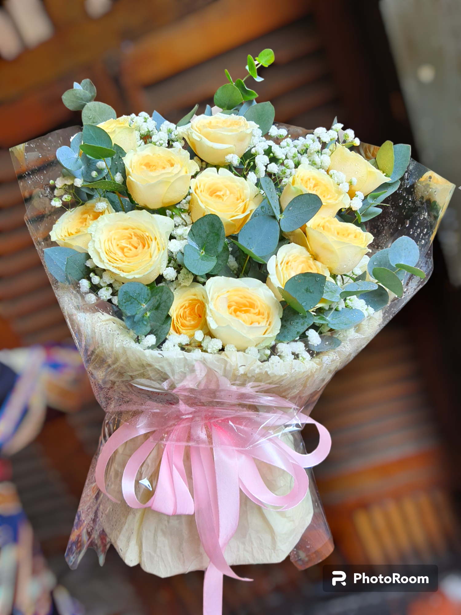 bó hoa hồng victor