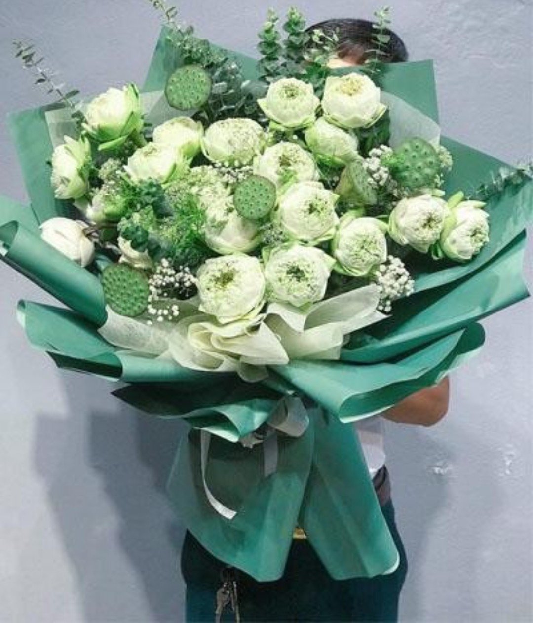 BÓ HOA SEN TRẮNG - RỰC RỠ MUÔN PHƯƠNG