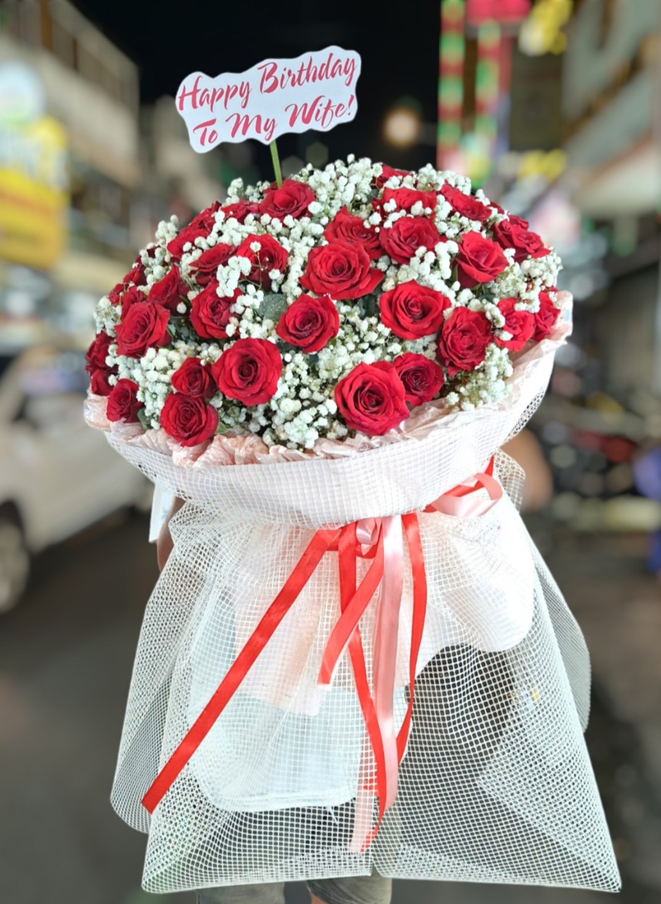 Bình Hoa Địa Lan Vàng 