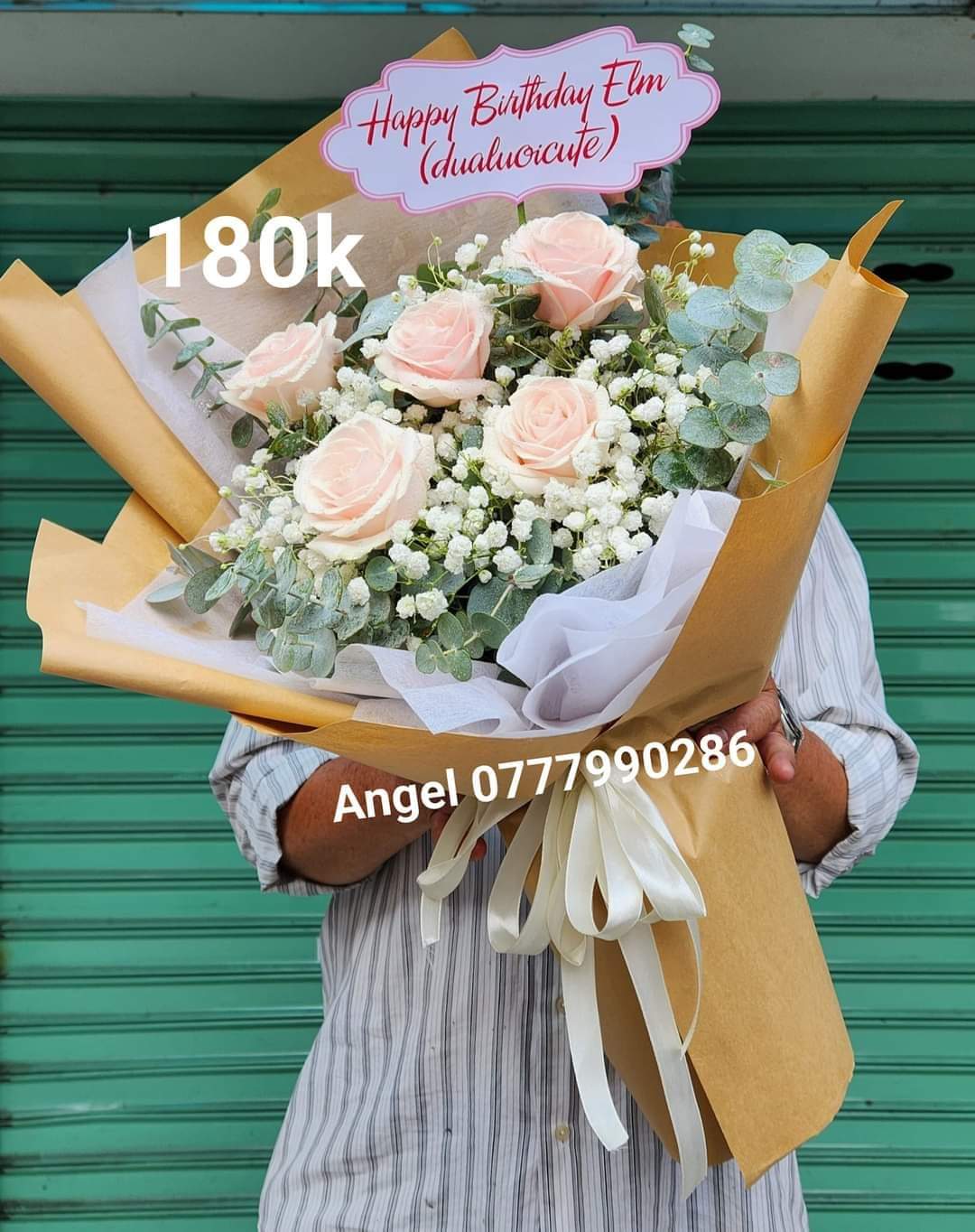 Bó hoa hồng camspired tặng bạn gái