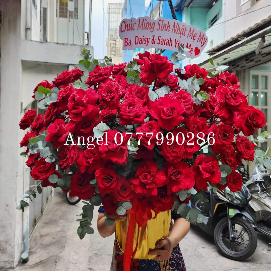 lẵng hoa chúc mừng sinh nhật công ty