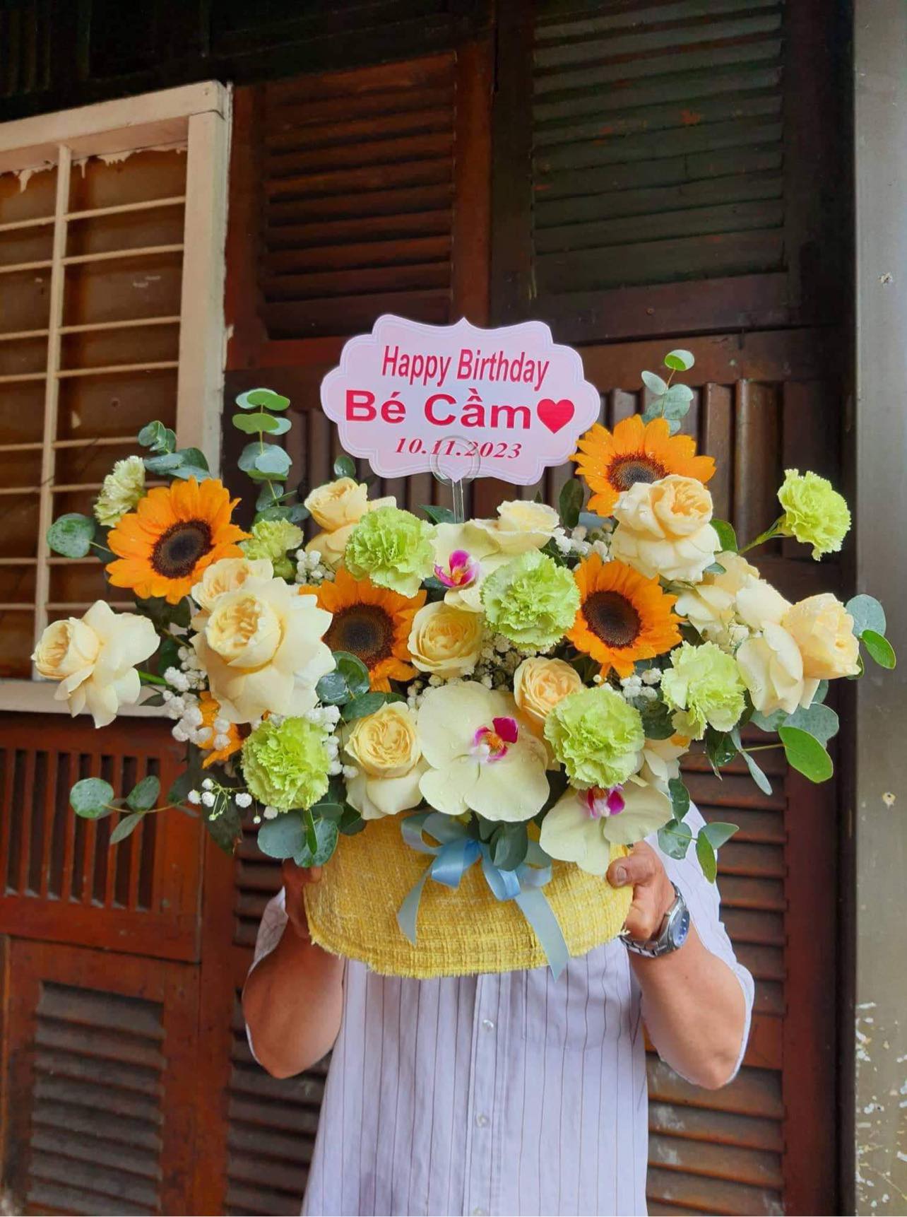Bó hoa hồng vàng đẹp nhất