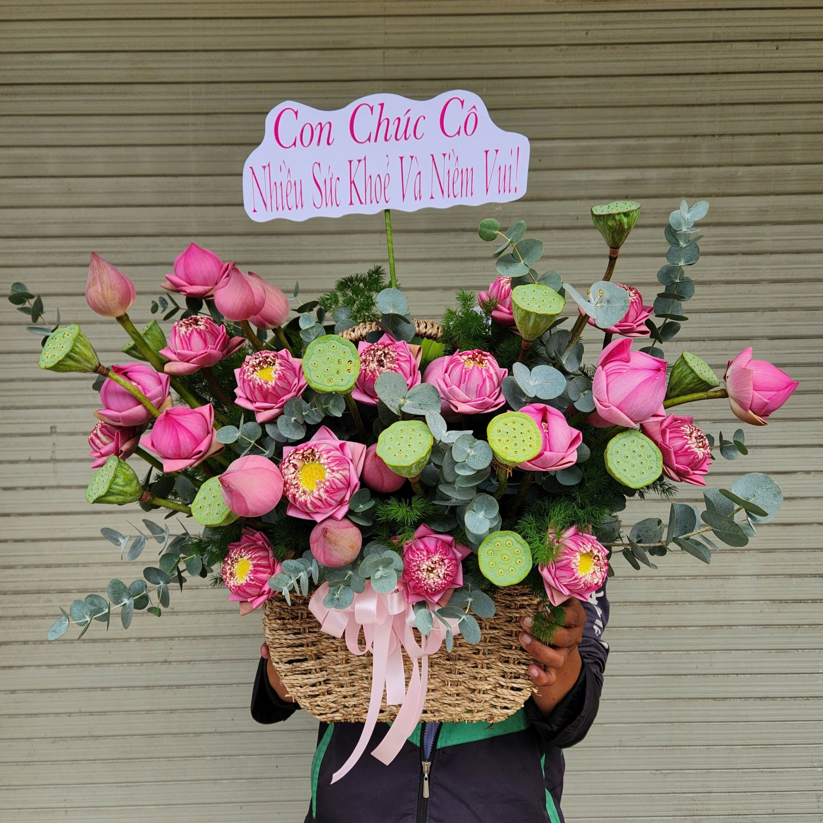 Bó hoa hồng Pink Ohara