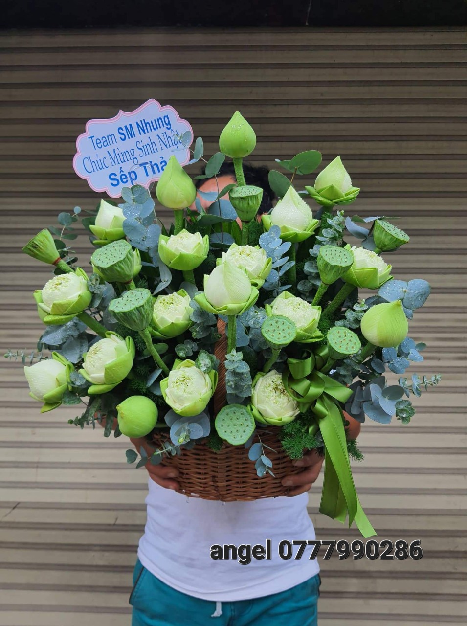 Giỏ hoa hồng tặng sinh nhật