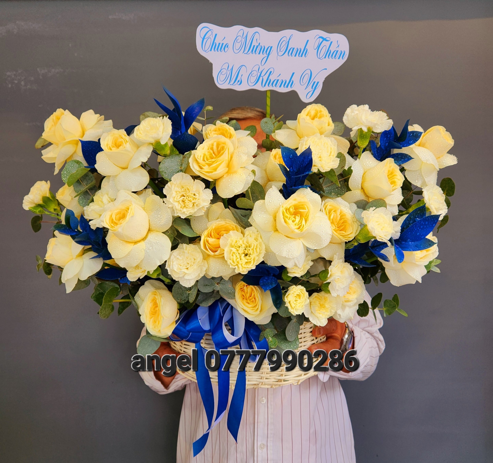GIỎ HOA MỪNG SIN NHẬT  THƠM NGÁT