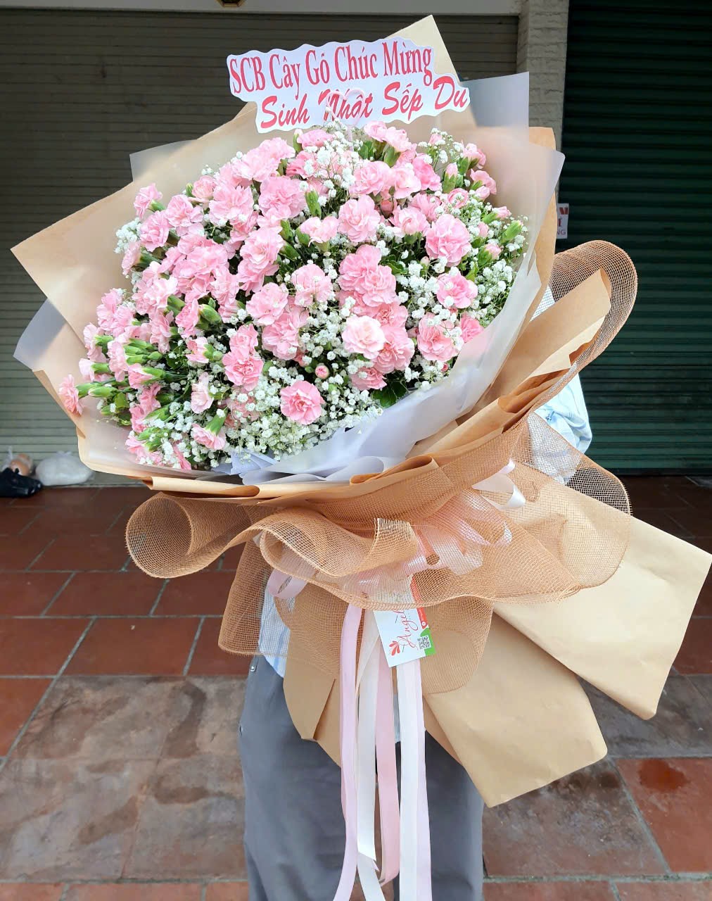 bó hoa cẩm chướng đẹp