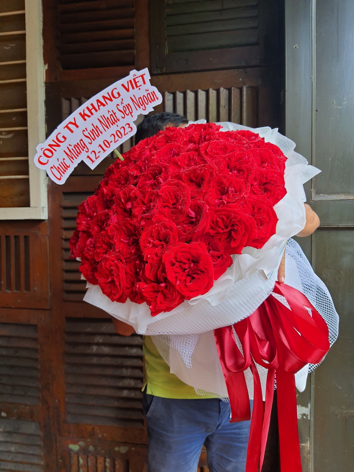 HOA HỒNG ĐỎ KỶ NIỆM NGÀY CƯỚI