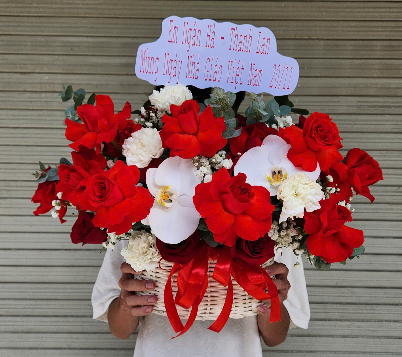 Bó Hoa Hồng Đỏ 9 Bông 