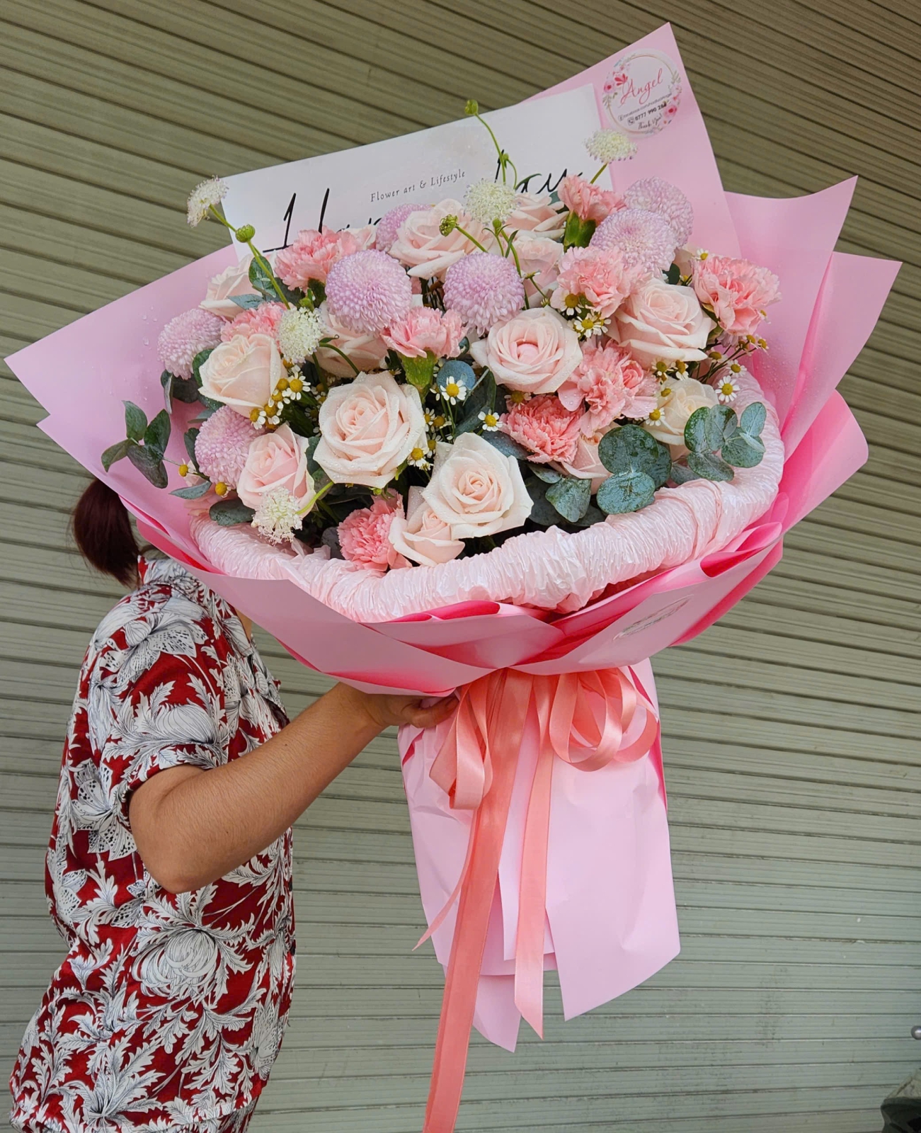 Bó Hoa Chúc Mừng Sinh Nhật Tặng Vợ Đẹp, Sang Trọng | Hoa Tươi Angel