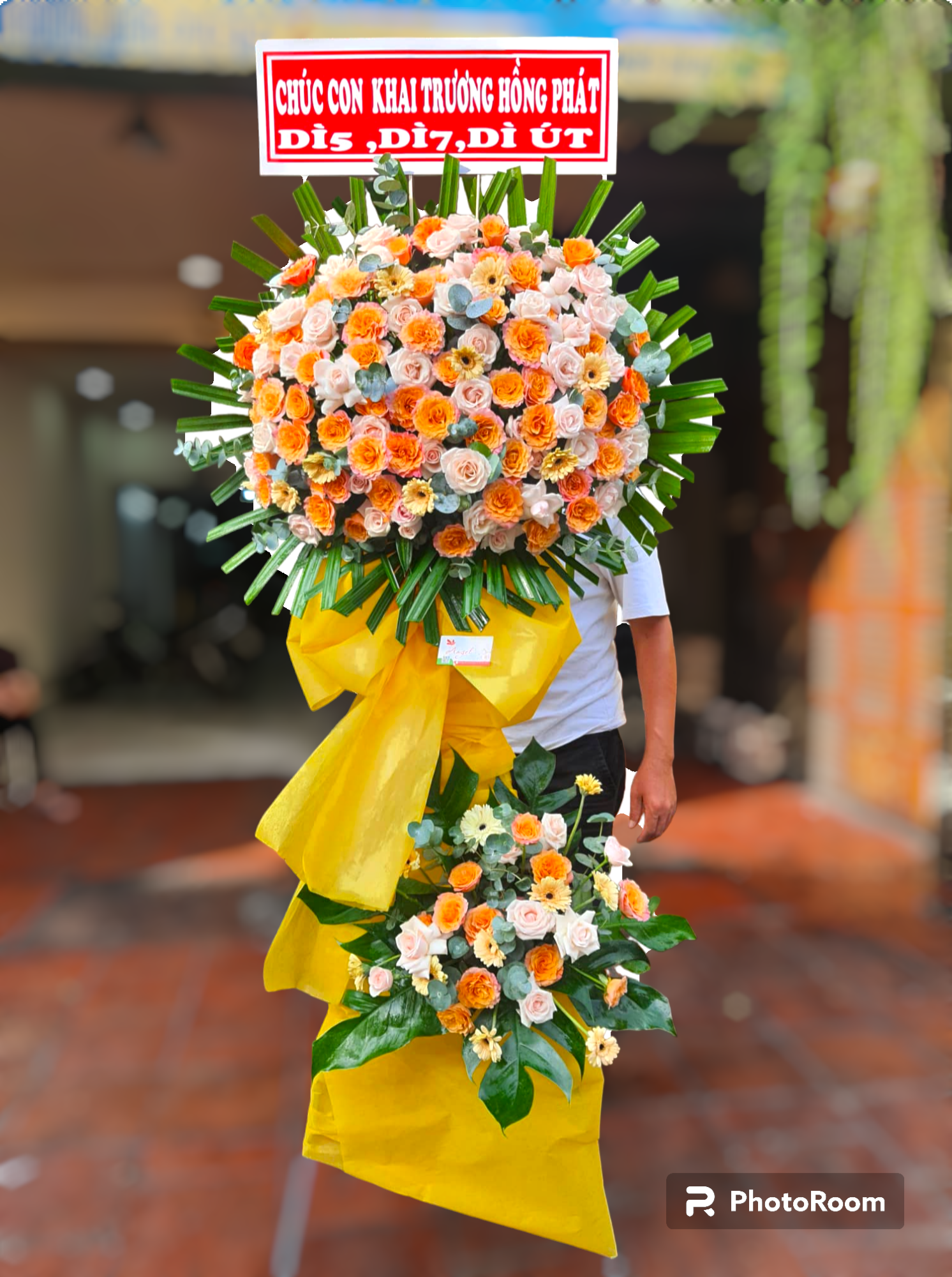 bó hoa hồng cam spirit  yêu kiều 