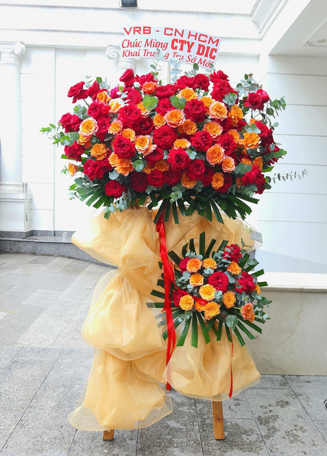 HOA TƯƠI KHAI TRƯƠNG MAY MẮN 