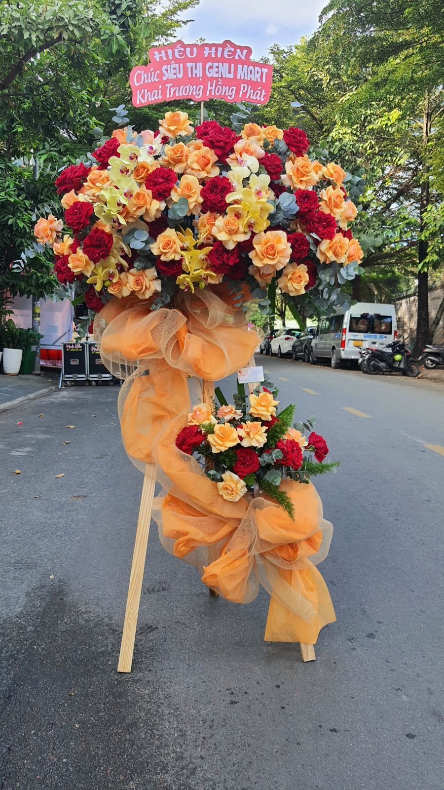 Bó Hoa Cúc Mẫu Đơn Xanh Lá 5 Bông 