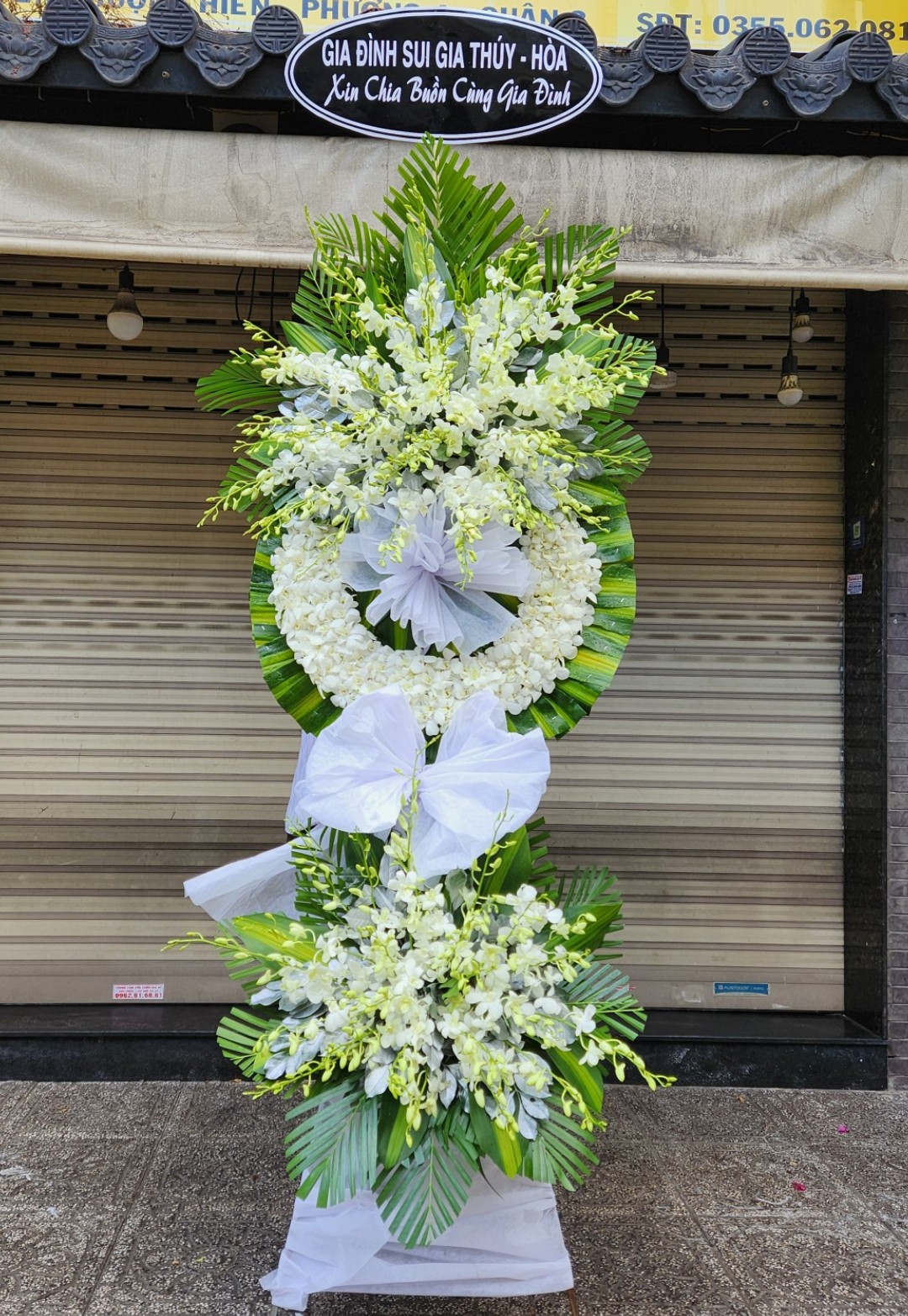 kệ hoa khai trương đẹp 