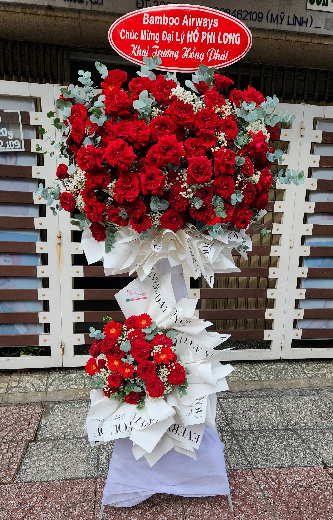 Kệ Hoa Chúc Mừng Khai Trương 