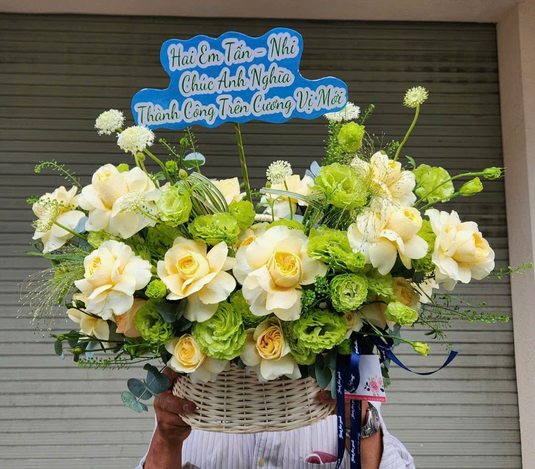 bó hoa hồng capuchino giá rẻ quận 3 