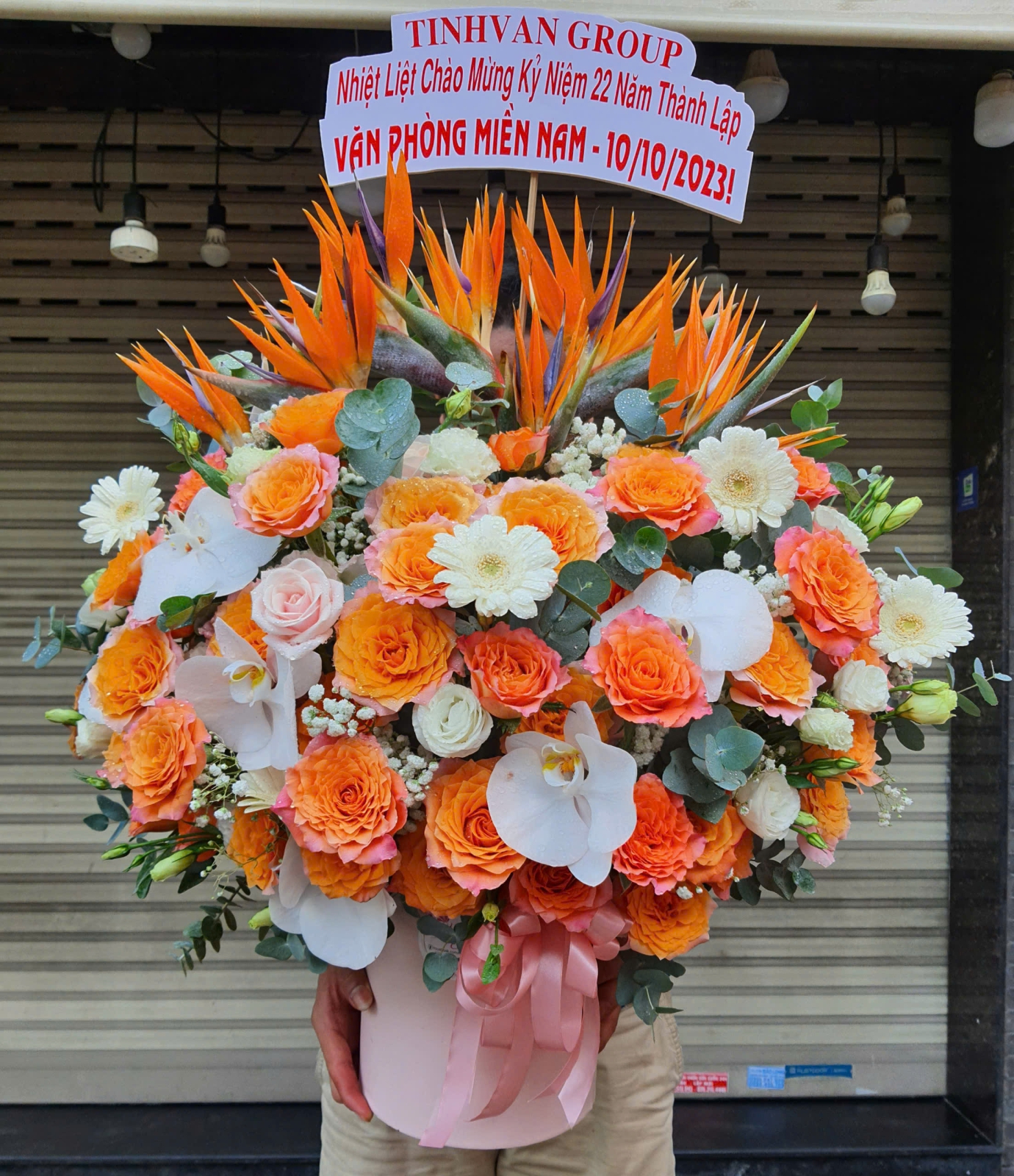 BÌNH HOA CHÚC MỪNG  NGỌT NGÀO
