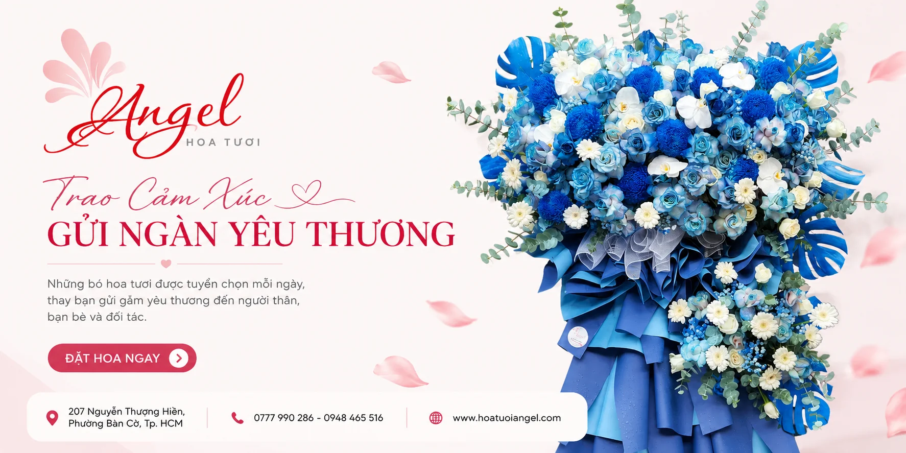 Hoa Tươi Angel - Nhi Web 0582611569