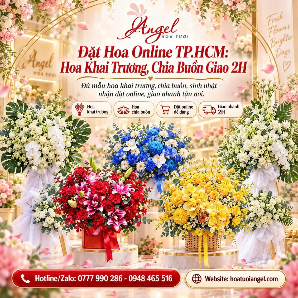 đặt hoa online TP.HCM
