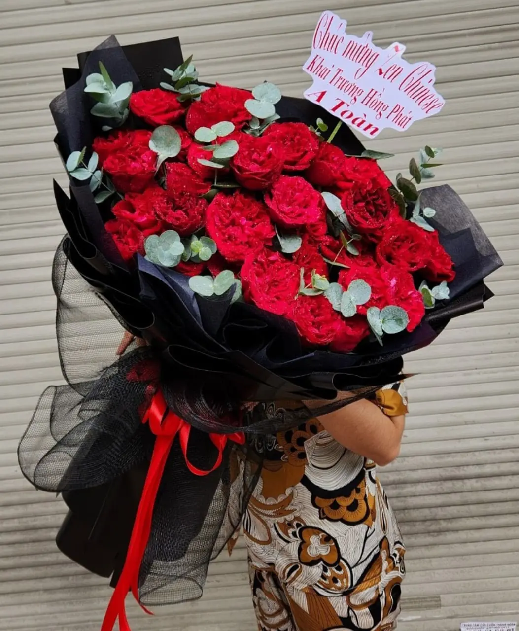 B&oacute; Hoa Hồng Đỏ