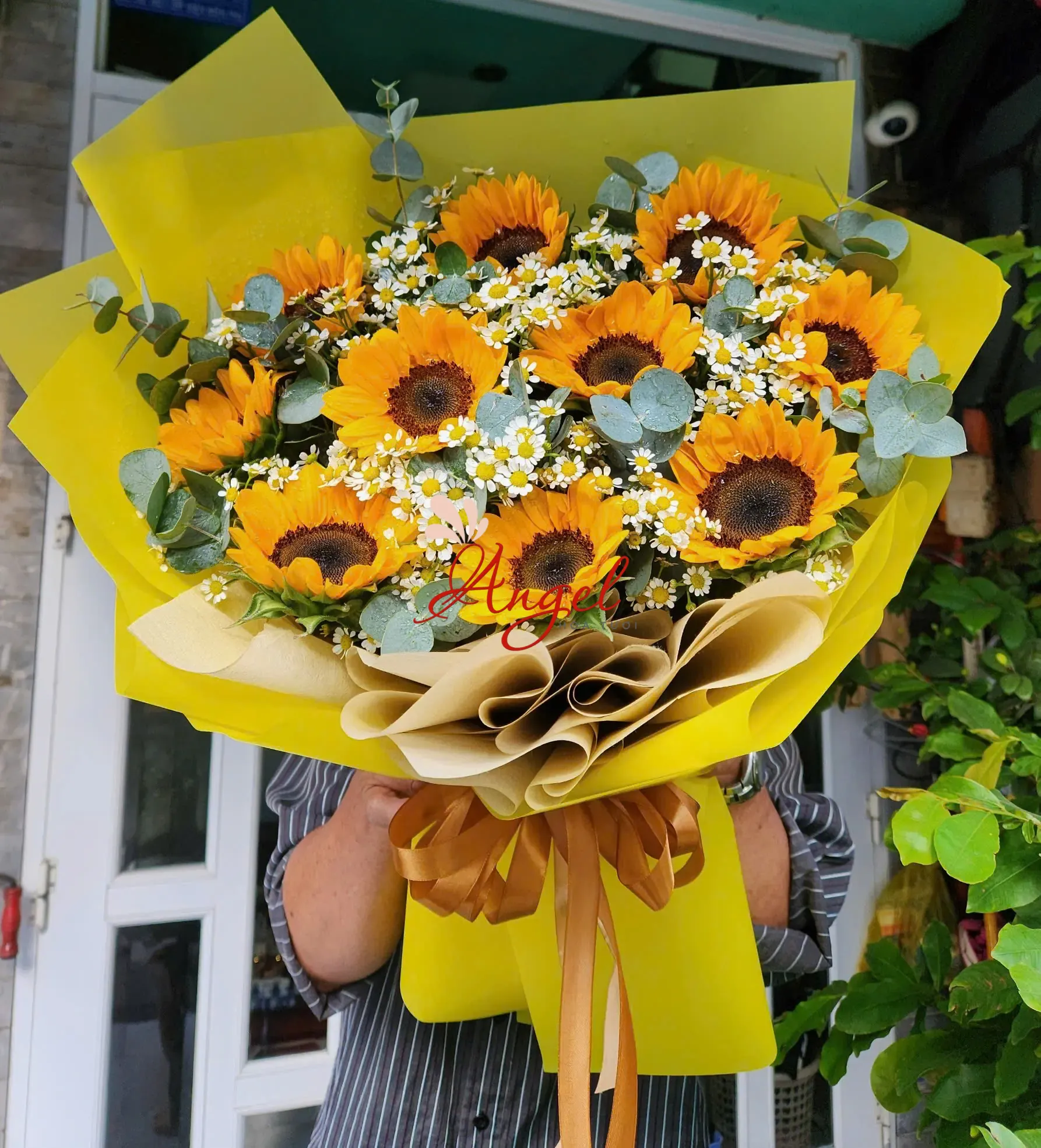 Bó Hoa Hướng Dương Chúc Mừng Tốt Nghiệp TP.HCM | Hoa Tươi Angel