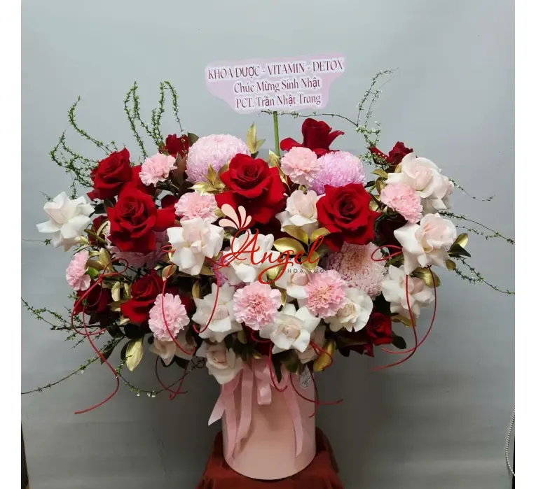 Lẵng Hoa Chúc Mừng Khai Trương