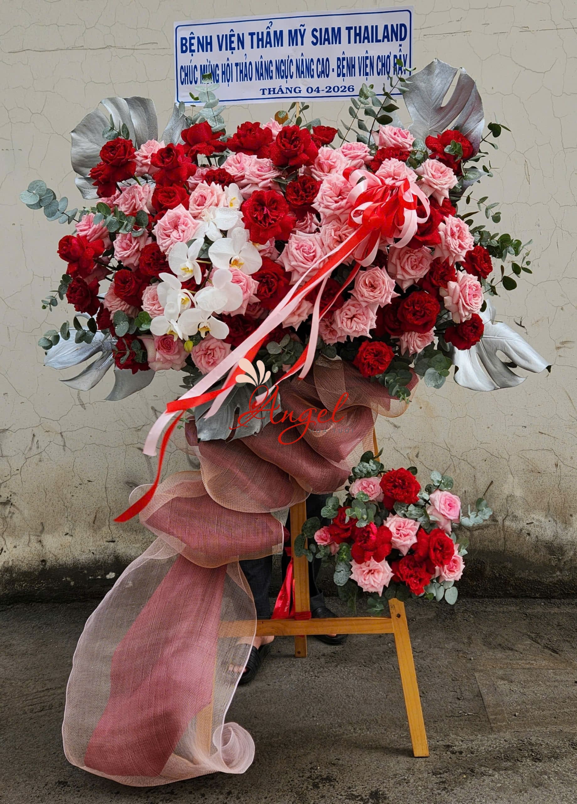 Kệ Hoa Khai Trương Giá Rẻ TP.HCM – Giao Nhanh 2 Giờ | Hoa Tươi Angel