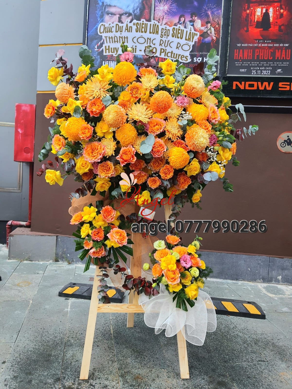 Kệ Hoa Khai Trương Giá Rẻ Đẹp, Sang Trọng Tại TP.HCM | Hoa Tươi Angel