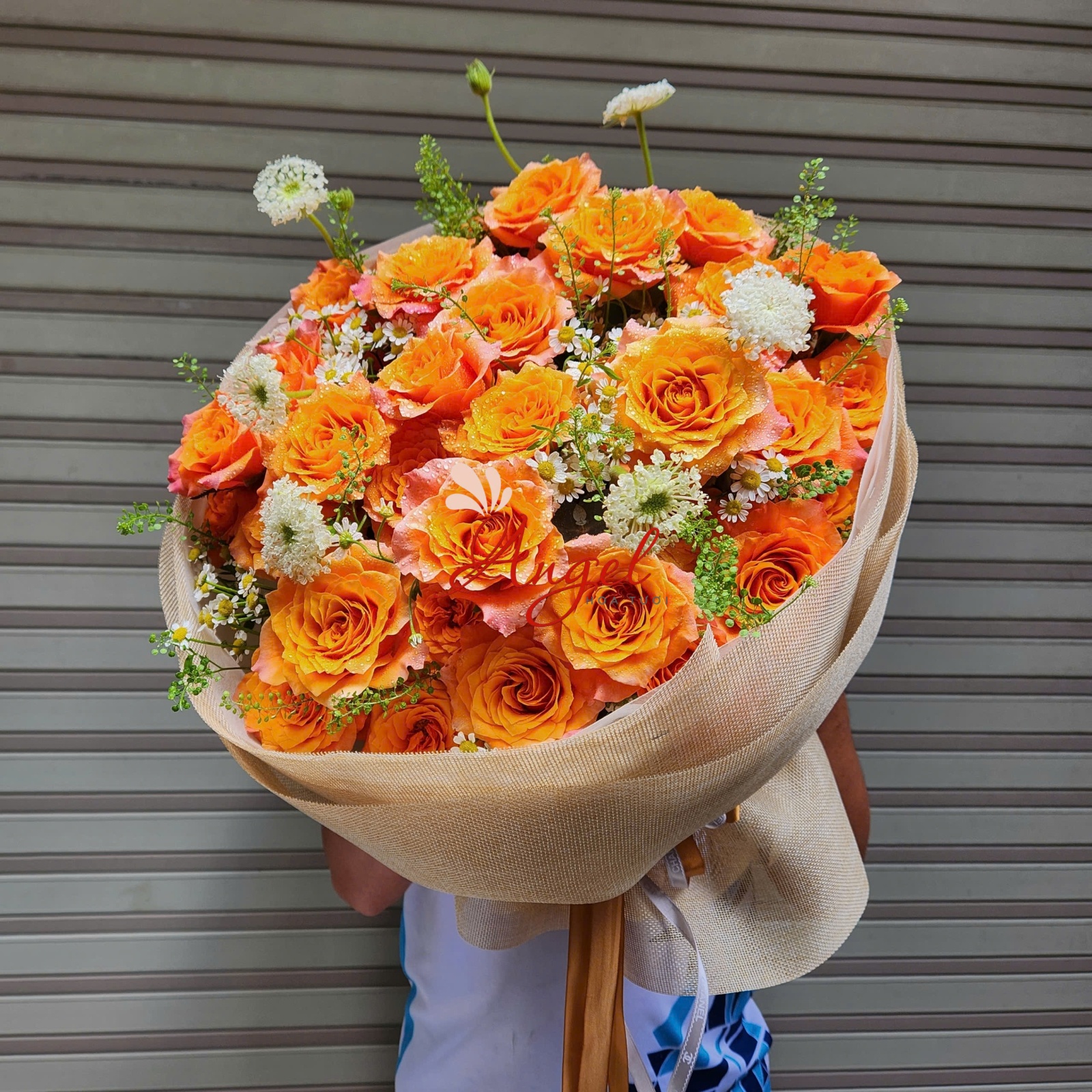 Bó Hoa Hồng Camspired Tươi Tắn – Shop Hoa Tươi Angel Quận 3