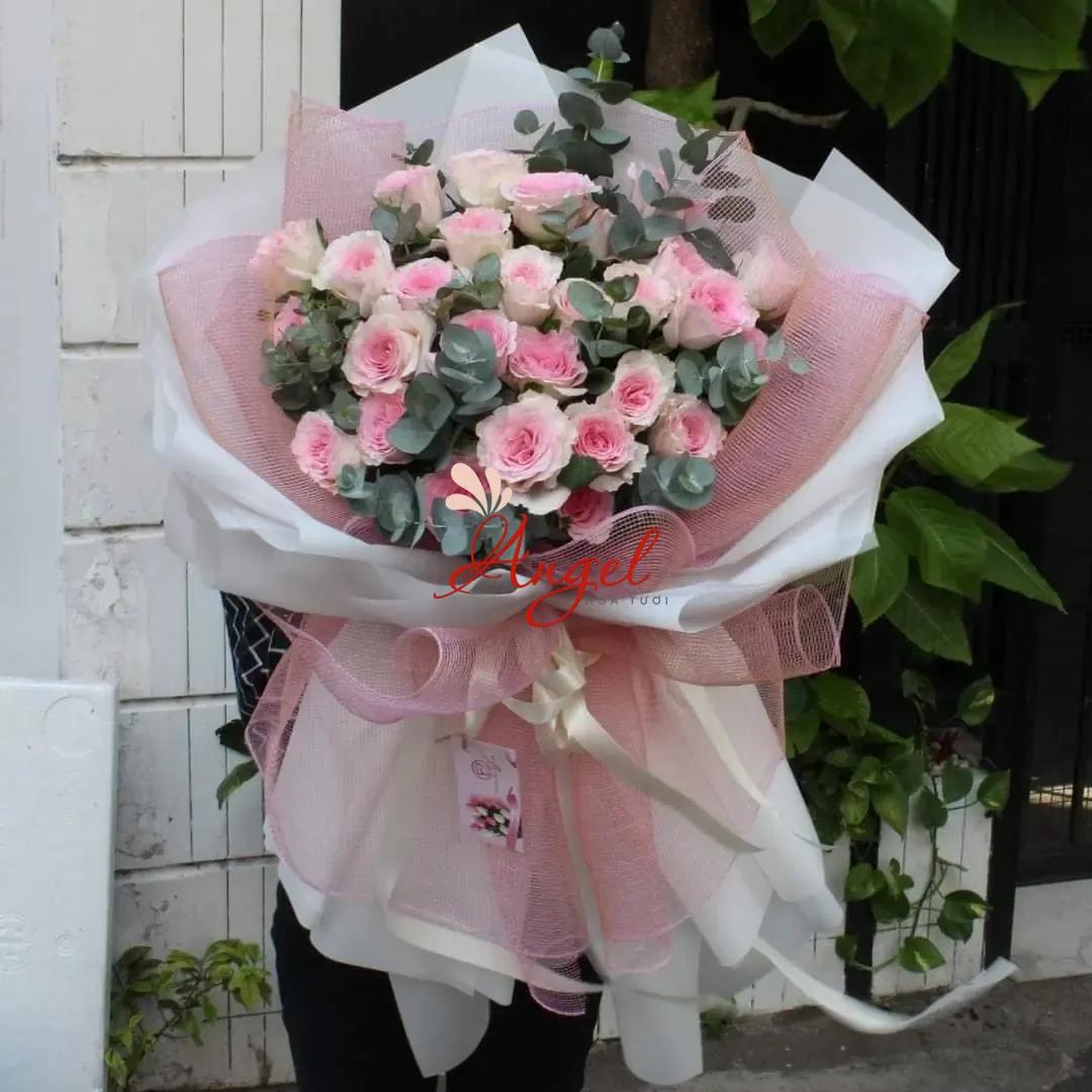 Bó hoa hồng lạc thần / Shop hoa Angel Quận 3 