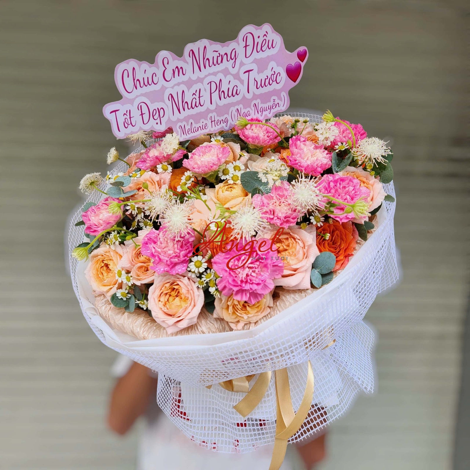 bó hoa julibee quận 3