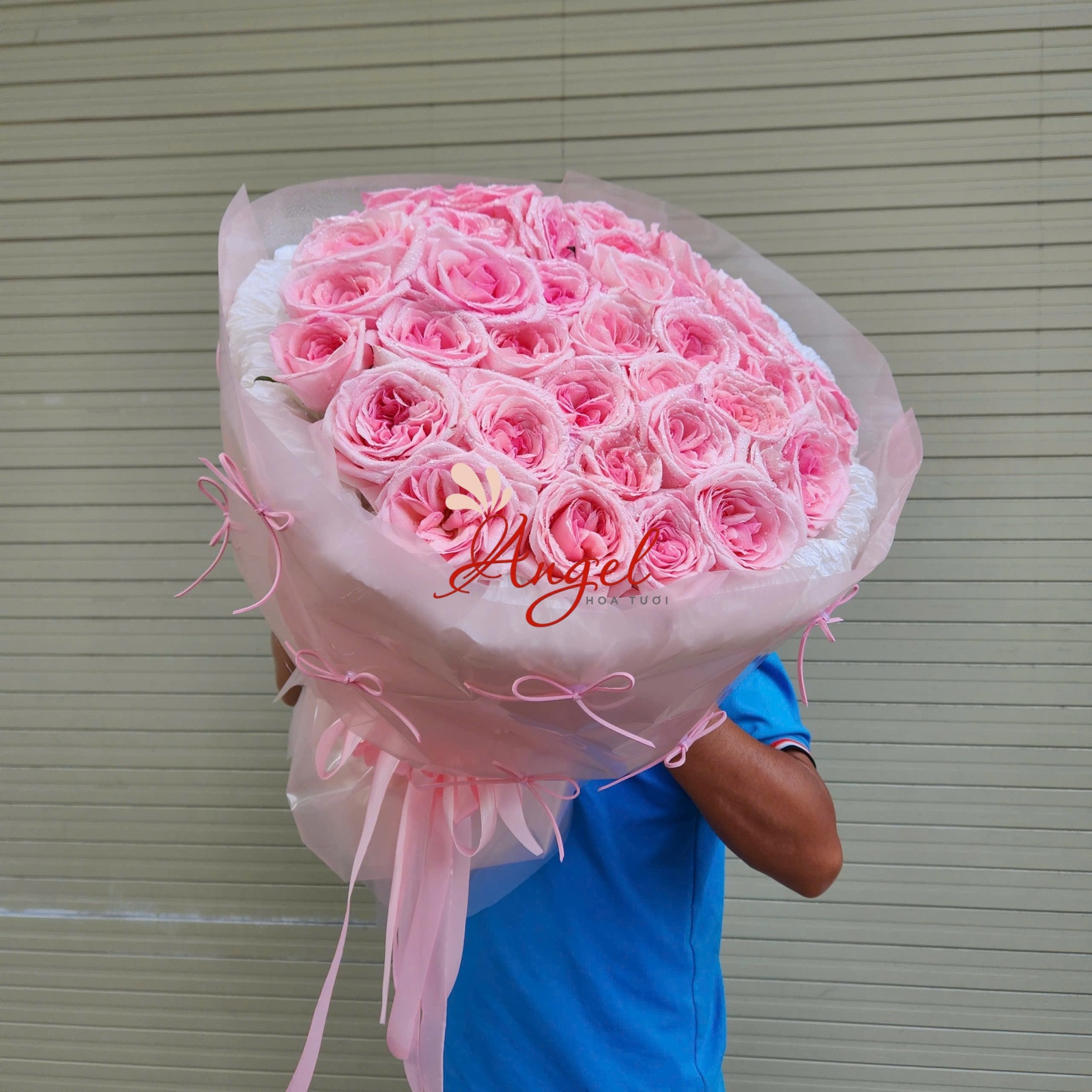 Bó Hoa Tone Pastel Đẹp Sang Trọng Tại TP.HCM | Hoa Tươi Angel