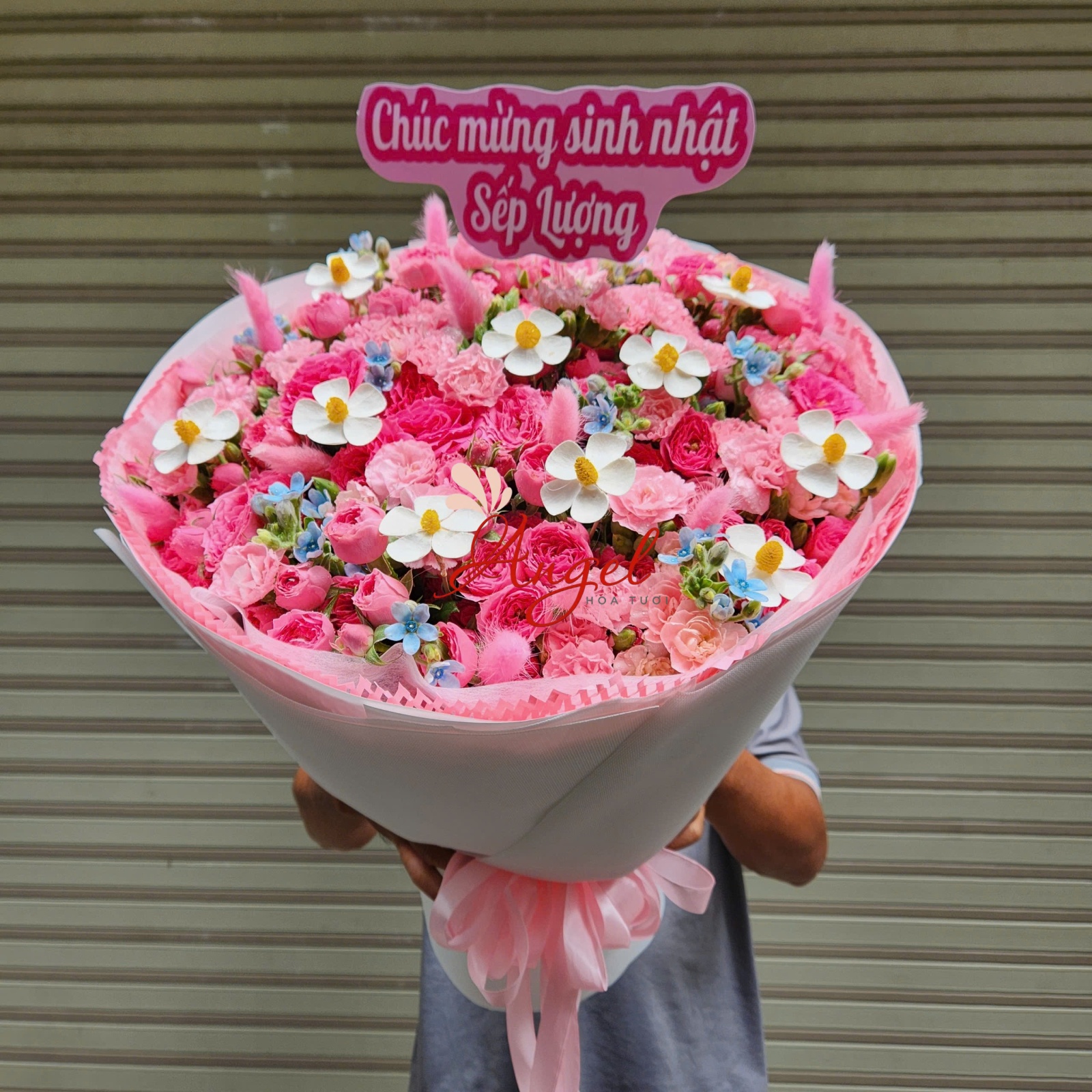 Bó Hoa Hồng Sophia Tặng Người Yêu Đẹp, Lãng Mạn | Hoa Tươi Angel