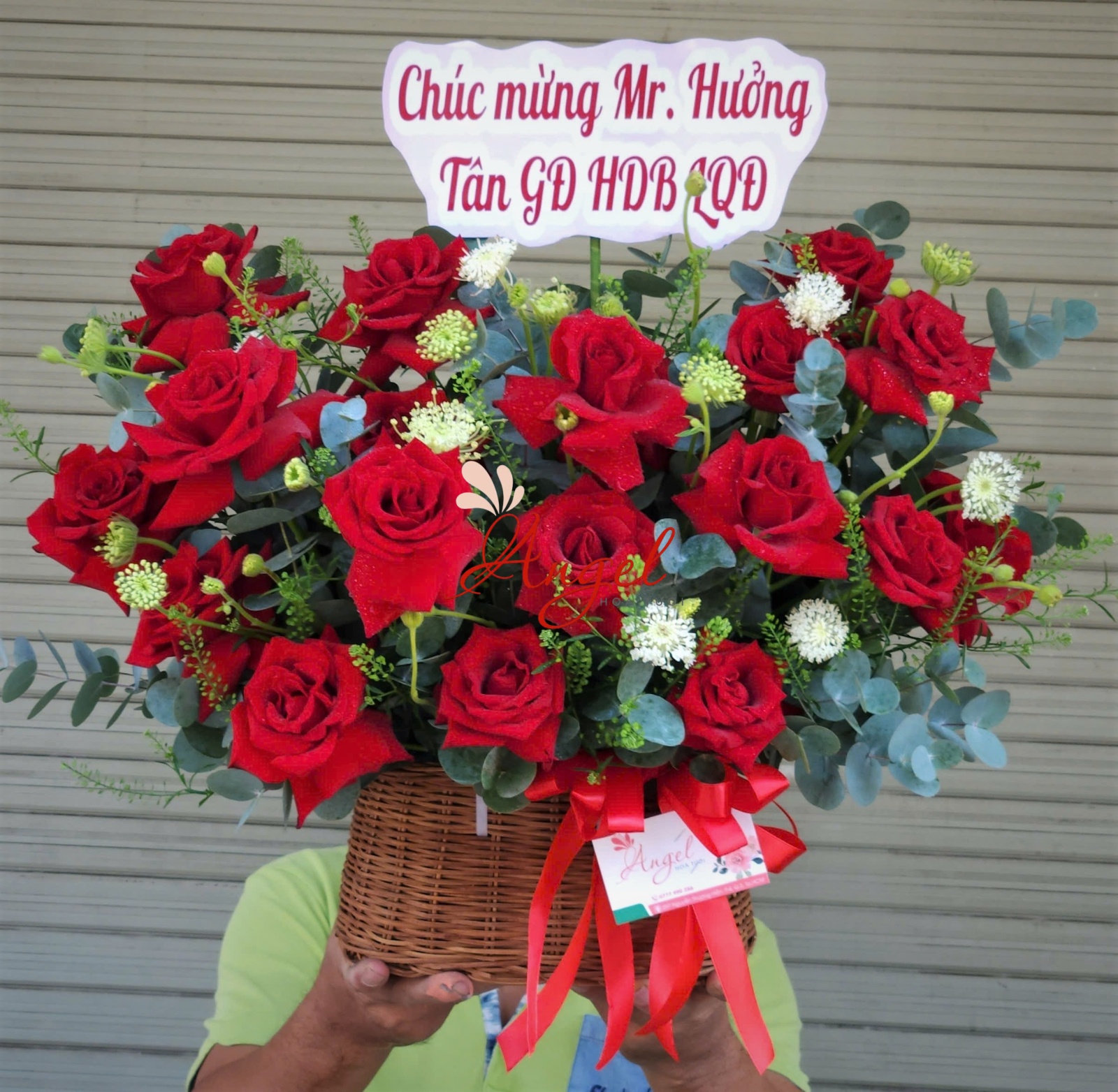 Giỏ Hoa Chúc Mừng Khai Trương – Mang Lại Tài Lộc Và May Mắn