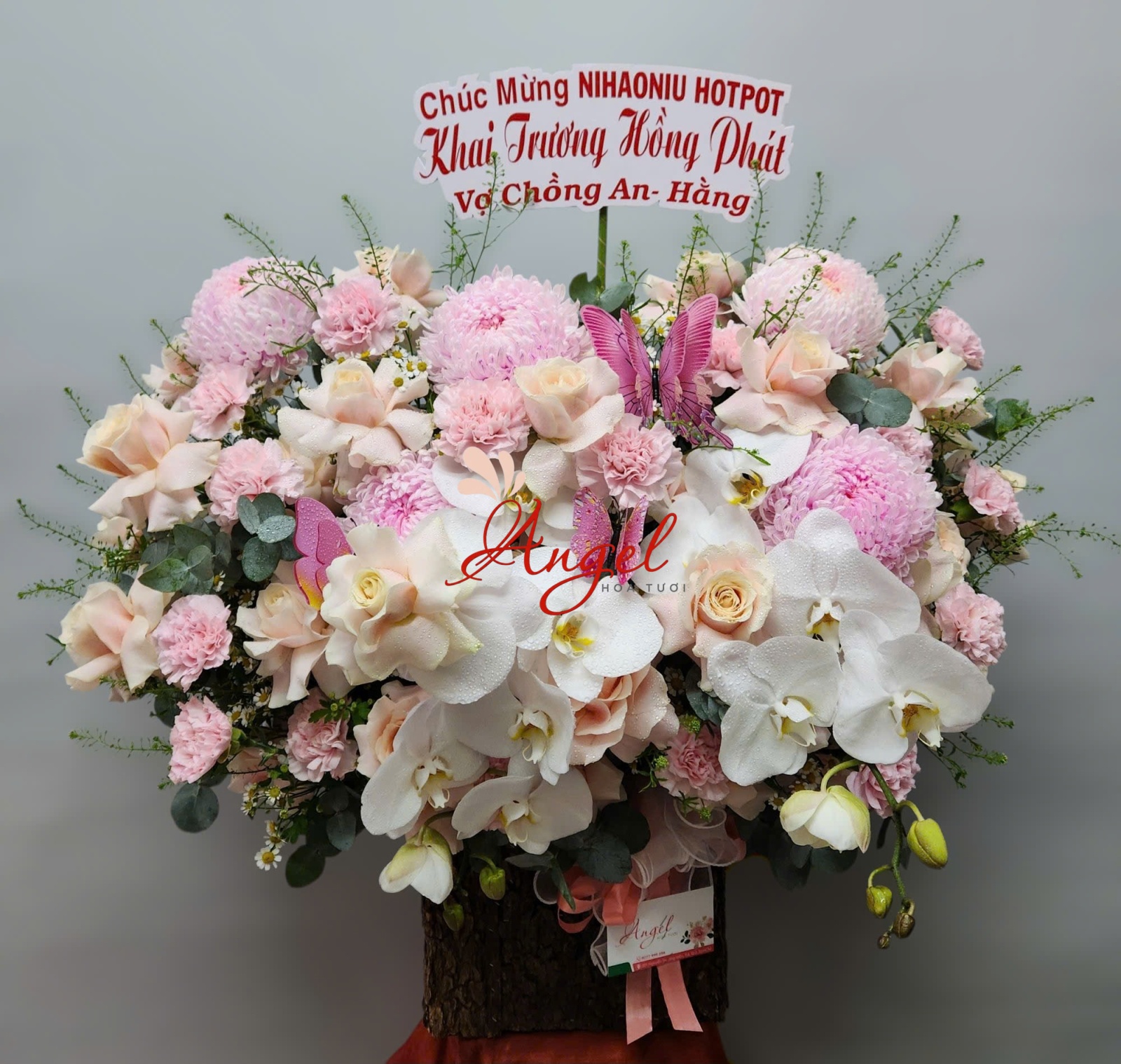 Giỏ Hoa Chúc Mừng Sinh Nhật Sếp Nữ 